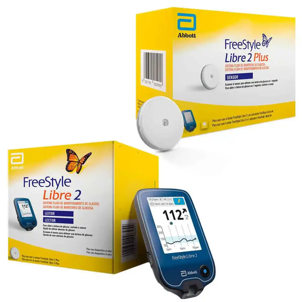 FreeStyle Libre 2 Plus sensor CGM Abbott